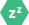 초록색 육각형 모양에 Zz표시
